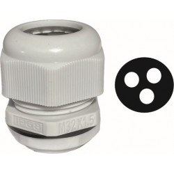 M32 Tail Kit Gland, Light Grey (for 2x25mm² and 1x16mm² Cables) - Pack of 10